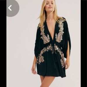 Free People Pretty Pineapple dress